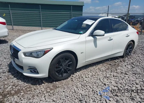 2017 Infiniti Q50 3.0T Signature Edition из США, поврежденный, VIN JN1EV7AR0HM838498